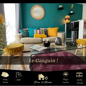  Appartement Le Gauguin, T2 Cosy, 2-4 Pers, A 300m Des Plages